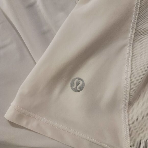 Lululemon Ruched Mesh Racerback Tank Top Sz 8 - Picture 6 of 6